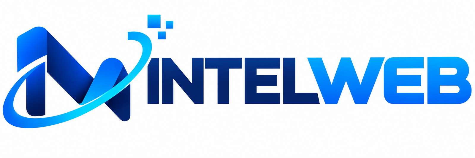 **INTELWEB** **Tecnologia, presença digital e crescimento para sua empresa.** A INTELWEB é uma empresa especializada em **criação de sites, desenvolvimento web, marketing digital e soluções para presença online**. Nossa missão é transformar ideias em experiências digitais profissionais, modernas e estratégicas. O símbolo da marca representa **conexão, inovação, movimento e crescimento**, enquanto os elementos digitais remetem à tecnologia e ao universo da internet. A identidade em tons de azul transmite **confiança, profissionalismo, segurança e inovação**. **INTELWEB — Sua empresa conectada ao futuro.**
